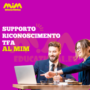 SUPPORTO RICONOSCIMENTO TFA AL MIM